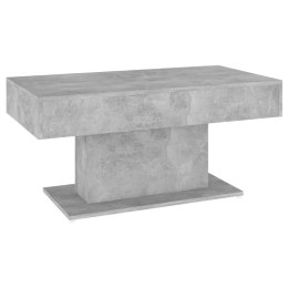  Stolik kawowy, szarość betonu, 96x50x45 cm, płyta wiórowa Lumarko!