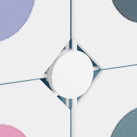  Regał kostkowy dla dzieci z 15 przegrodami, niebieski, PP Lumarko!