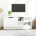  Szafka pod telewizor, biała, 80x35x36,5 cm Lumarko!