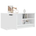  Szafka pod telewizor, biała, 80x35x36,5 cm Lumarko!