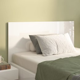  Wezgłowie łóżka, biel z połyskiem, 120x1,5x80 cm Lumarko!