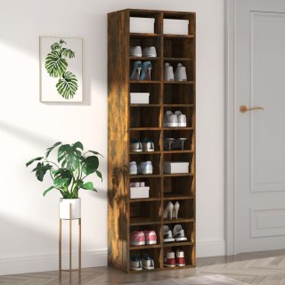  Stojak na buty, przydymiony dąb, 54x34x183 cm Lumarko!