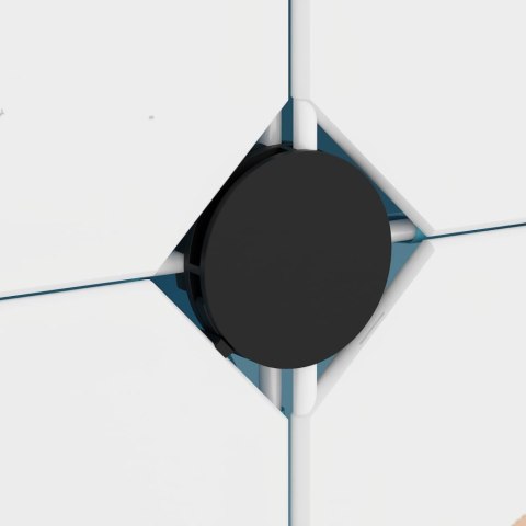  Regał kostkowy dla dzieci z 12 przegrodami, niebieski, PP Lumarko!