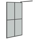  Ścianka prysznicowa, 100x195 cm, ciemne szkło hartowane Lumarko!