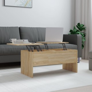  Stolik kawowy, przydymiony dąb, 102x50,5x46,5 cm Lumarko!