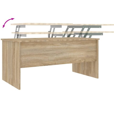  Stolik kawowy, przydymiony dąb, 102x50,5x46,5 cm Lumarko!