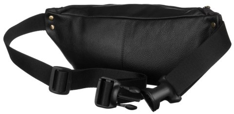 Skórzana saszetka na biodra z kieszeniami — Peterson!