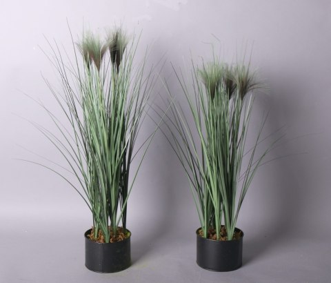 Kwiat Sztuczny 12,5xh64cm zielono brązowe kwiaty Lumarko!