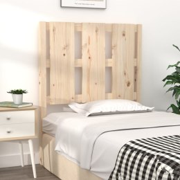  Wezgłowie łóżka, 80,5x4x100 cm, lite drewno sosnowe Lumarko!