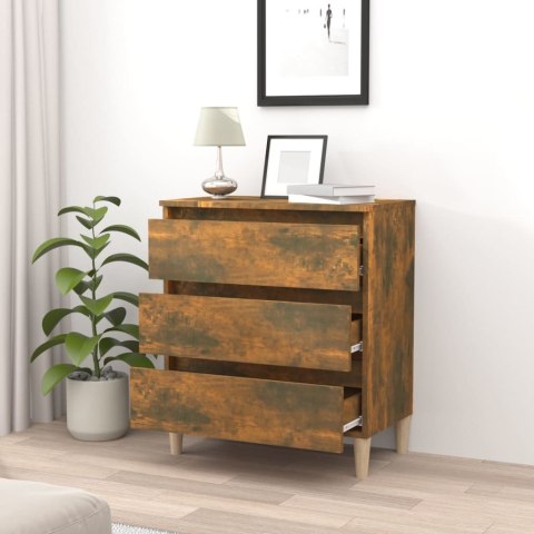  Szafka, przydymiony dąb, 60x35x69 cm, materiał drewnopochodny Lumarko!