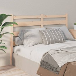  Wezgłowie łóżka, 156x4x100 cm, lite drewno sosnowe Lumarko!