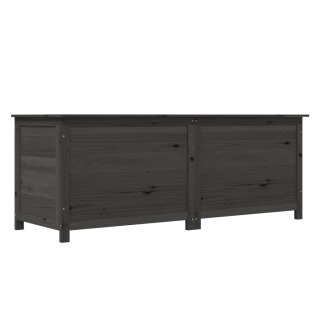  Ogrodowa skrzynia na poduszki, antracyt, 120x50x56 cm, jodłowa Lumarko!