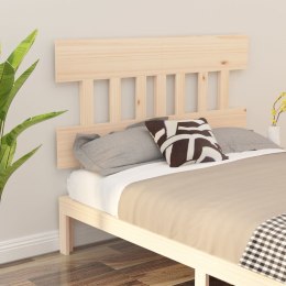  Wezgłowie łóżka, 138,5x3x81 cm, lite drewno sosnowe Lumarko!