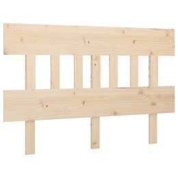  Wezgłowie łóżka, 138,5x3x81 cm, lite drewno sosnowe Lumarko!