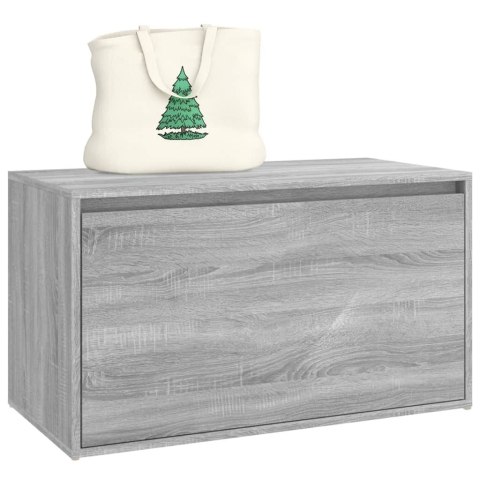  Ławka do przedpokoju, 80x40x45 cm, szary dąb sonoma Lumarko!