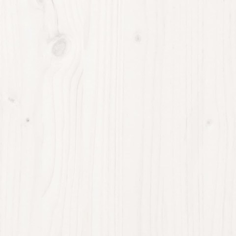  Rama łóżka, biała, lite drewno sosnowe, 200x200 cm Lumarko!