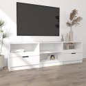  Szafka pod TV, biała, 150x33,5x45 cm, materiał drewnopochodny Lumarko!