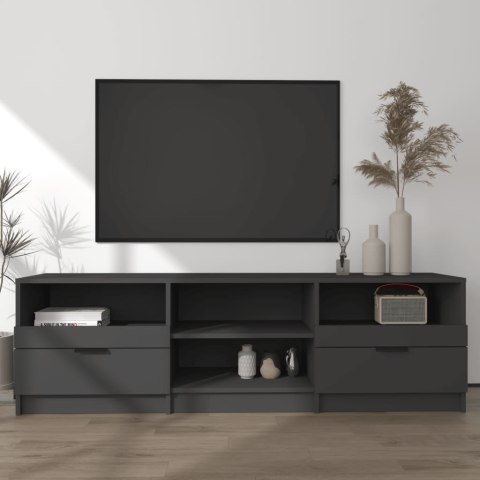  Szafka pod telewizor, czarna, 150x33,5x45 cm Lumarko!