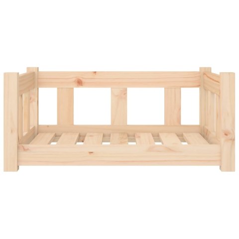  Legowisko dla psa, 65,5x50,5x28 cm, lite drewno sosnowe Lumarko!