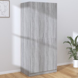 Szafka, szary dąb sonoma, 80x52x180 cm, materiał drewnopochodny Lumarko!