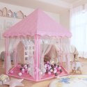  Namiot dla księżniczki z 250 piłeczkami, różowy, 133x140 cm Lumarko!