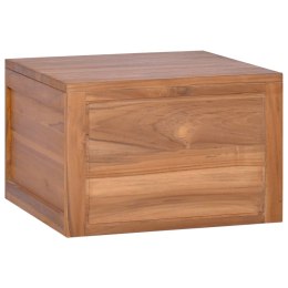  Łazienkowa szafka ścienna, 45x45x30 cm, lite drewno tekowe Lumarko!