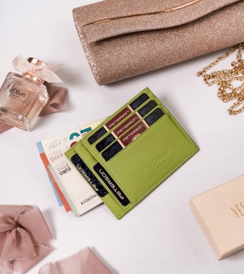 Skórzane etui na dokumenty i banknoty — Peterson