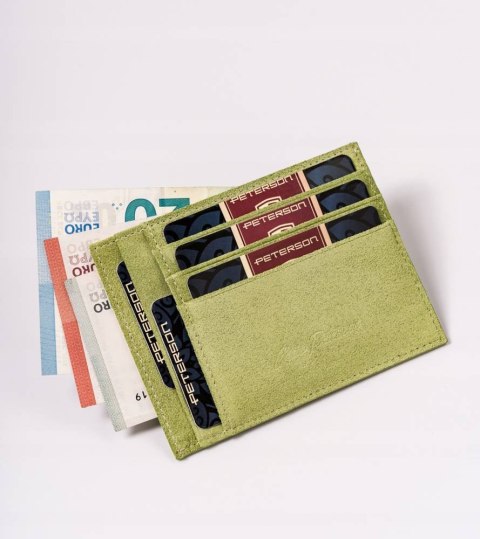 Skórzane etui na dokumenty i banknoty — Peterson