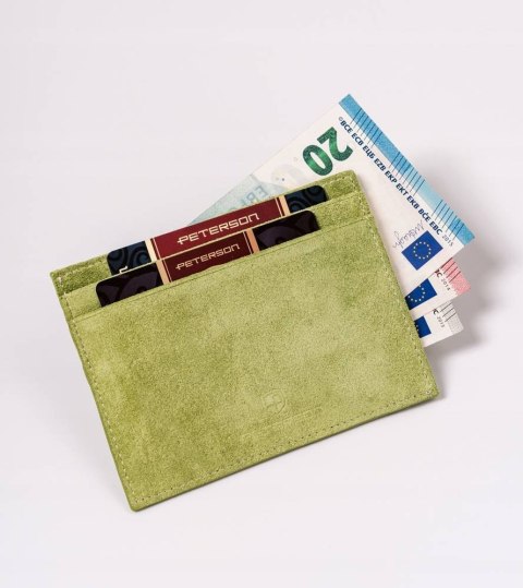 Skórzane etui na dokumenty i banknoty — Peterson