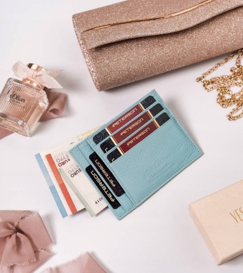 Skórzane etui na dokumenty i banknoty — Peterson