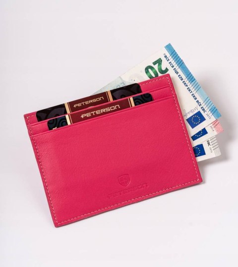 Skórzane etui na dokumenty i banknoty — Peterson