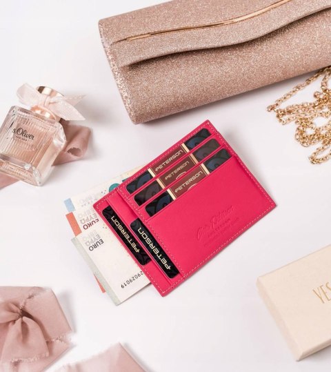 Skórzane etui na dokumenty i banknoty — Peterson