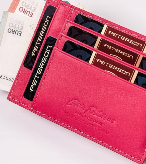 Skórzane etui na dokumenty i banknoty — Peterson