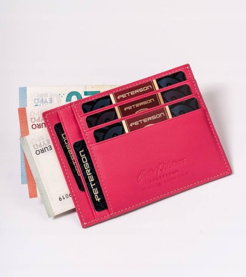 Skórzane etui na dokumenty i banknoty — Peterson