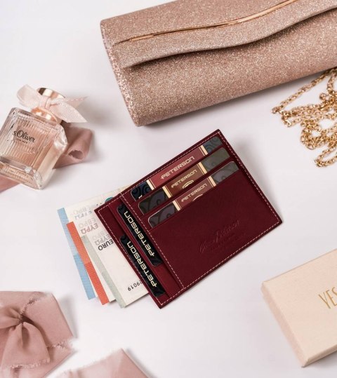 Skórzane etui na dokumenty i banknoty — Peterson