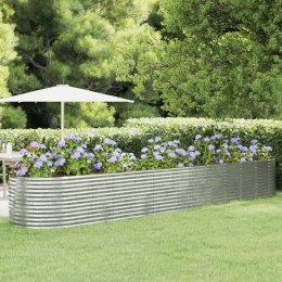  Donica ogrodowa, malowana proszkowo stal, 507x100x68 cm, szara Lumarko!
