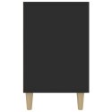  Komoda, czarna, 100x36x60 cm, materiał drewnopochodny Lumarko!