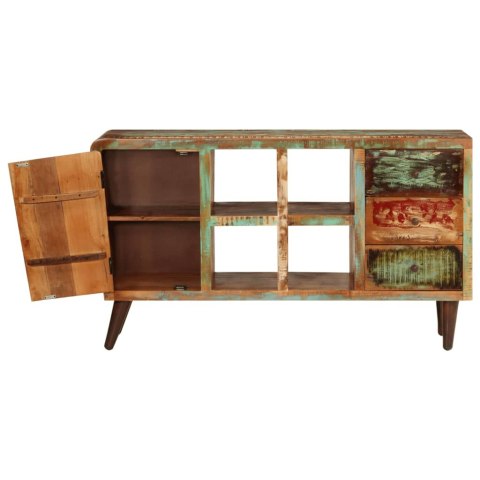  Szafka z drewna odzyskanego, 1 drzwi, 4 półki i 3 szuflady Lumarko!