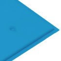  Poduszka na ławkę ogrodową, niebieska, 100 x 50 x 3 cm Lumarko!