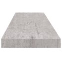  Półka ścienna, szarość betonu, 90 x 23,5 x 3,8 cm, MDF Lumarko!