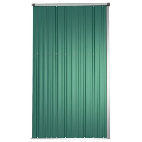  Szopa ogrodowa, zielona, 225x89x161 cm, stal galwanizowana Lumarko!