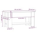  Stolik kawowy, czarny, 101x49x52 cm, materiał drewnopochodny Lumarko!