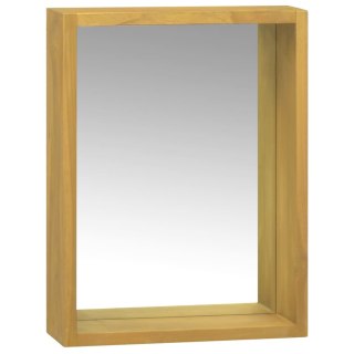  Szafka z lustrem, 30x10x40 cm, lite drewno tekowe Lumarko!