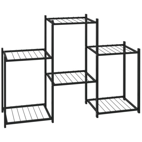  Kwietnik, 83x25x60 cm, czarny, żelazny Lumarko!