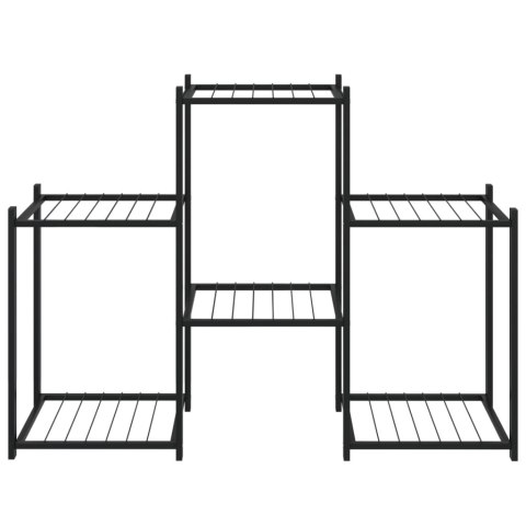  Kwietnik, 83x25x60 cm, czarny, żelazny Lumarko!