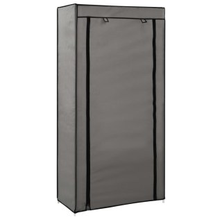  Szafka na buty z osłoną, szara, 58x28x106 cm, tkanina Lumarko!