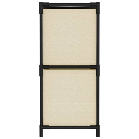  Szafka z 4 koszami z tkaniny, kremowa, 63x30x71 cm, stal Lumarko!