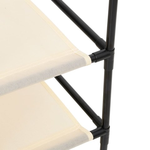  Szafka z 4 koszami z tkaniny, kremowa, 63x30x71 cm, stal Lumarko!