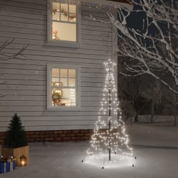 Lumarko Choinka z kołkiem gruntowym, 200 zimnych białych LED, 180 cm!