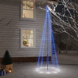  Choinka z kołkiem gruntowym, 310 niebieskich LED, 300 cm Lumarko!